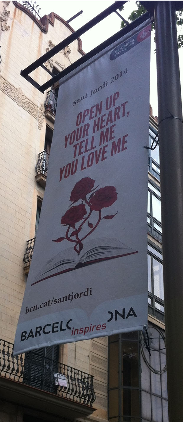 san Jordi banner 2014