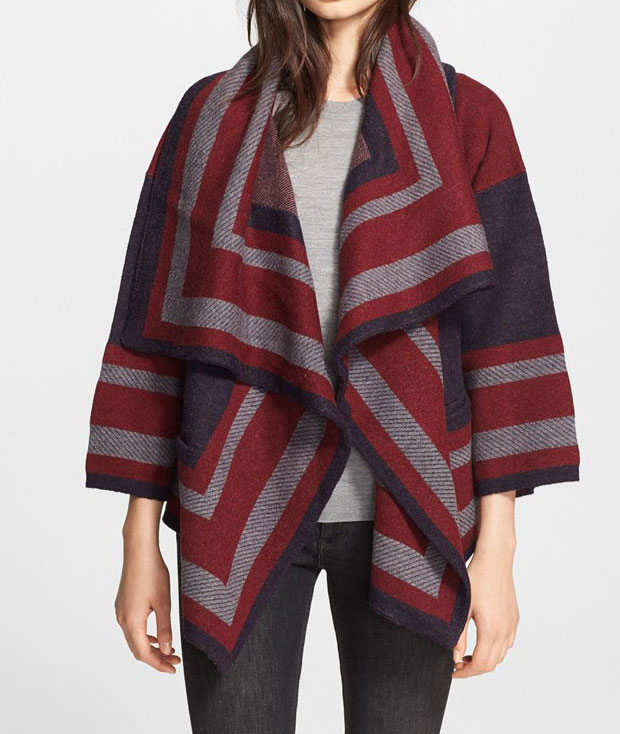 Burberry-Knit-Wool-Blend-Blanket-Wrap