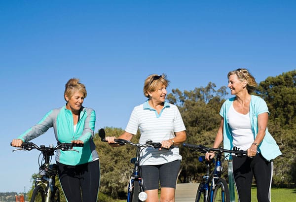 exercising is one of the 6 Things Healthy Women Consistently Do