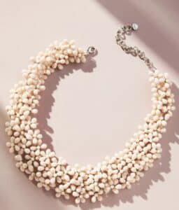 Floral Daisy Collar Necklace