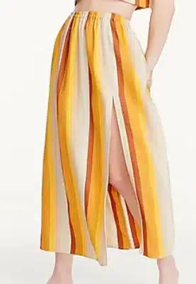 Limited-edition Marrakshi Life X J.Crew side-slit maxi skirt