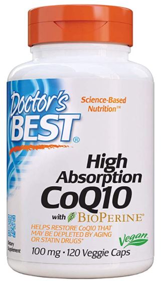 Doctor's Best CoQ10- oral supplements for skin