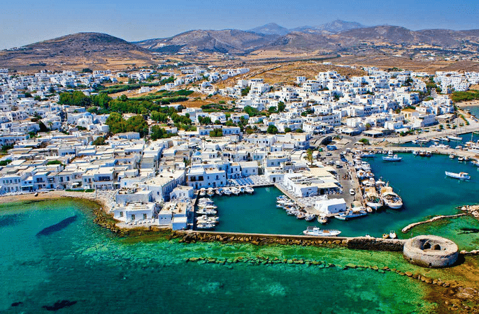 Paros Island in Greece