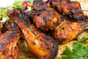 Tandoori Chicken on Naan