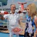Kathy Lee Gifford rose on Carnival Cruise lines