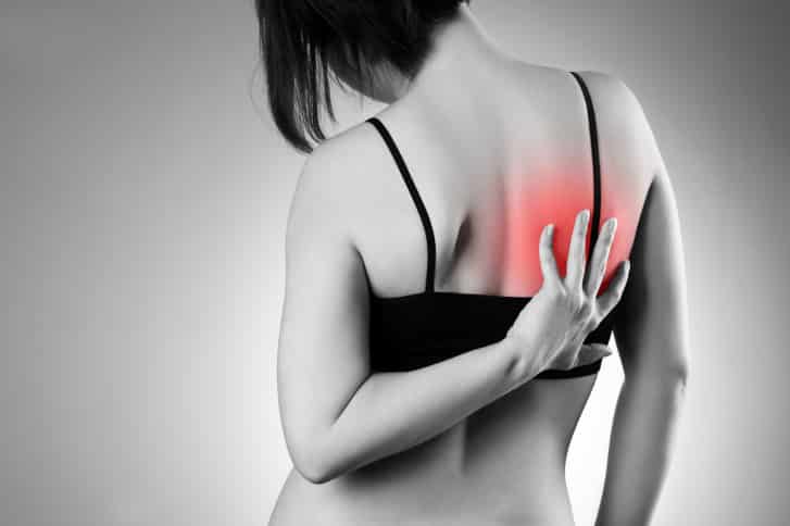 Stop Back pain with thread the needle pose Stop Back pain with thread the needle pose - shoulder pain