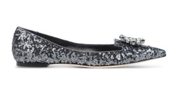 Sequined Flats