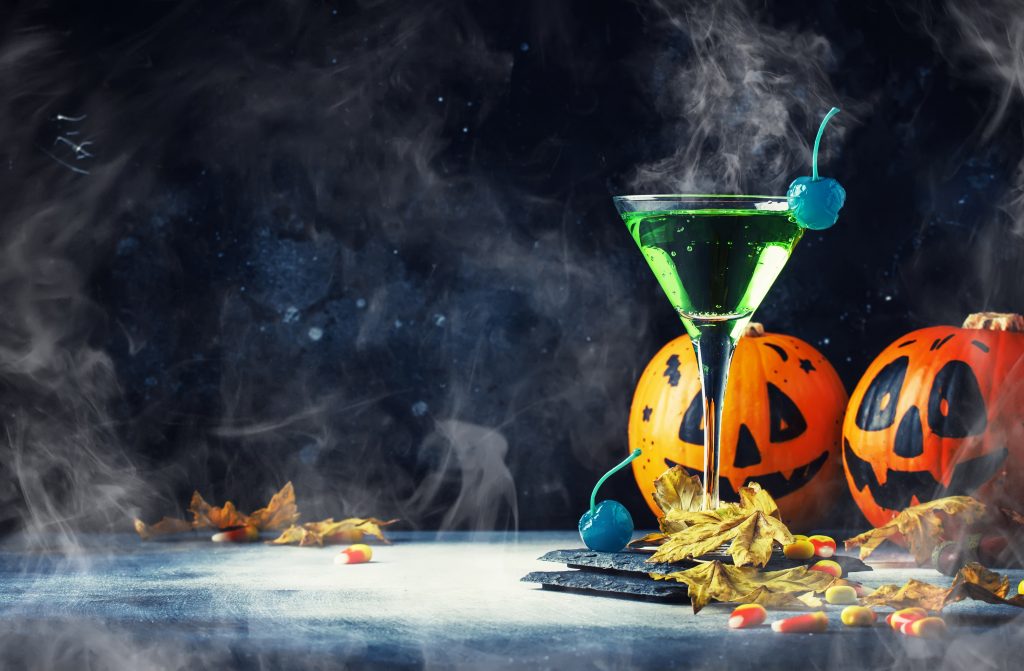 Halloween cocktails include a variety of gin recipes