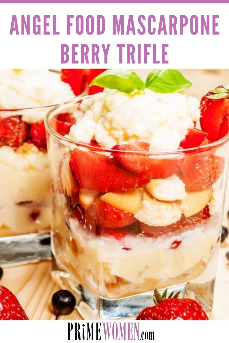 ANGEL FOOD MASCARPONE BERRY TRIFLE RECIPE