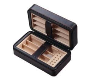 Eden Travel Cigar Humidor Leatherette