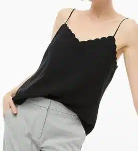 JCREW Scalloped Cami Top