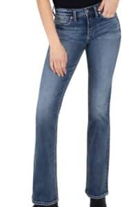 Silver Jeans Co. Women's Suki Mid Rise Bootcut Jeans