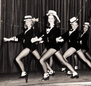Wendy dancing in 1970