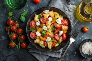 PANZANELLA WITH FRESH MOZZARELLA Recipe