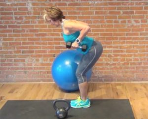 Bent Over row Home 10 Minute Workout Routine