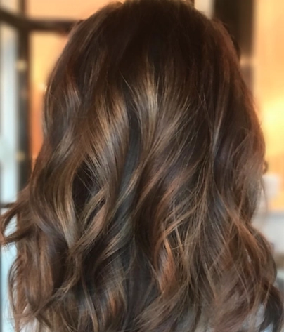 Fall hair bayalage