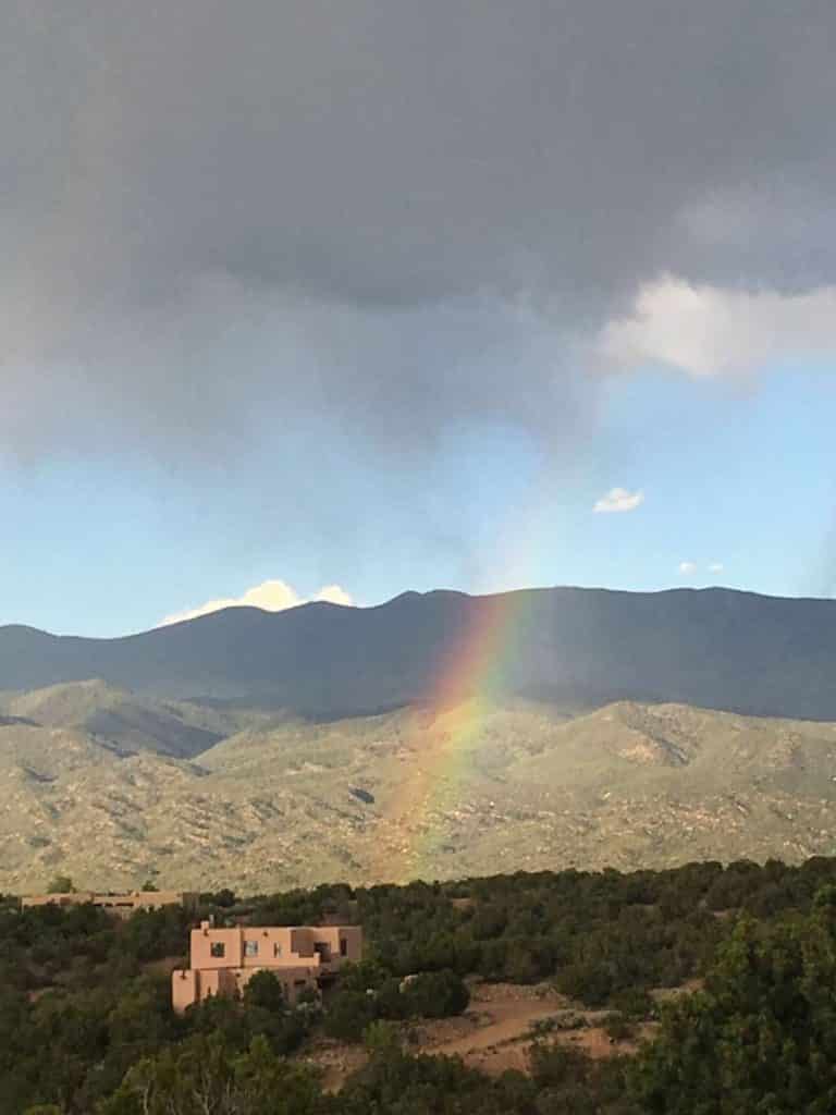 rainbow - fun things to do in Santa Fe