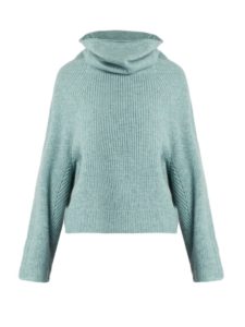 Toga Roll-Neck Ribbed-Knit Wool Sweater, $587