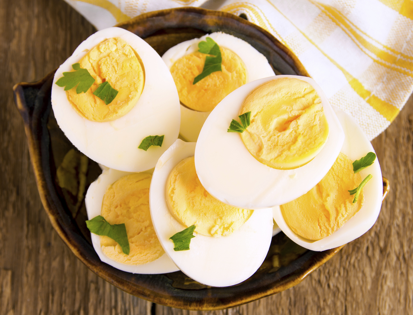 Boiled Eggs for Protein
