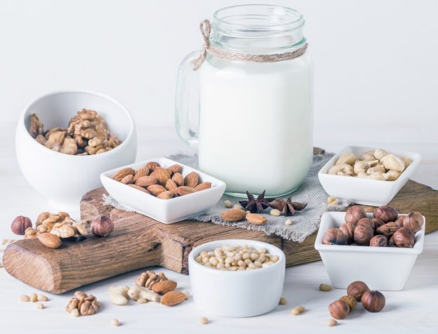 Nuts and Nut Milk for Protein