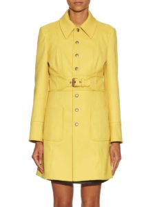 REDValentino Belted Twill Coat