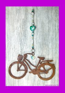 cruise bike love aqua hang crystal