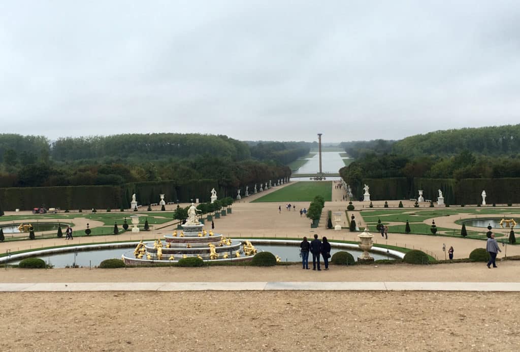 view from-versailles-cart - palace of versailles
