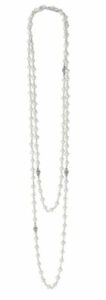 Lagos 'Luna' Long Pearl Necklace, $375