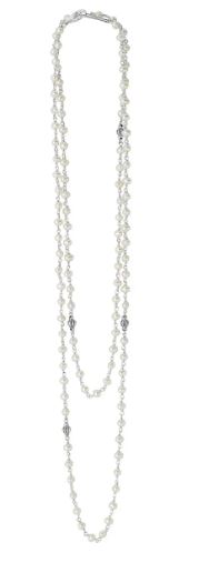 Lagos 'Luna' Long Pearl Necklace, $375
