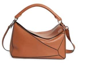 Large Puzzle Leather Bag