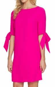 Moss Crepe Shift Dress