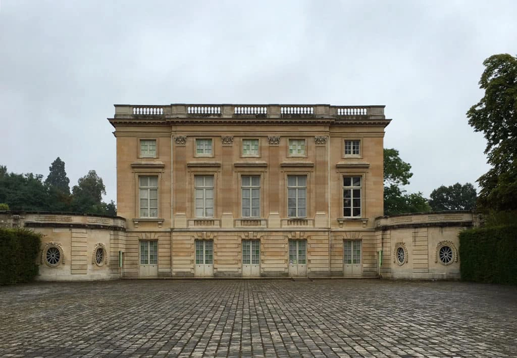 petit trianon at palace of versailles