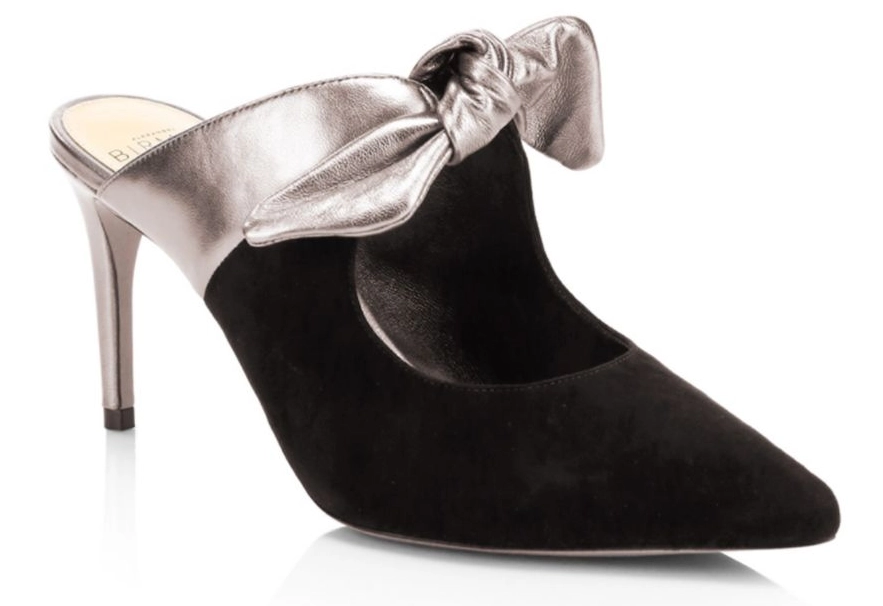 Alexandre Birman Evelyn Bow Mules
