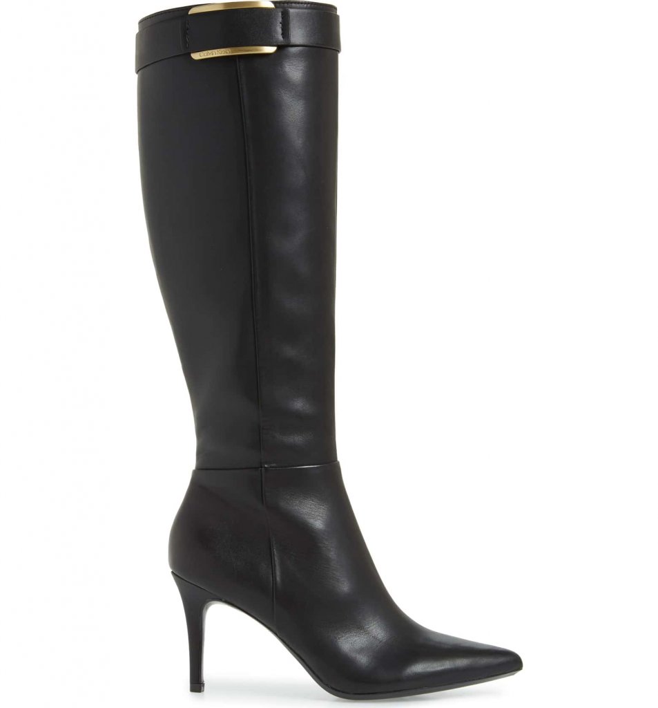 Calvin Klein Glydia Stiletto Knee High Boot