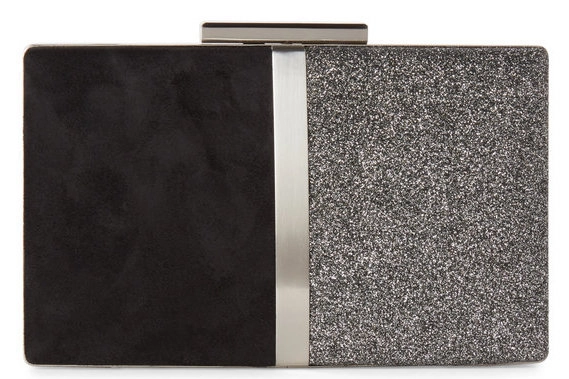 Sondra Roberts Glitter Box Convertible Clutch