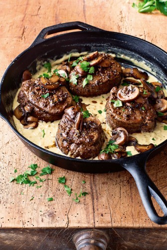 Ina Garten- Filet Mignon with Mustard and Mushrooms Ina Garten- Filet Mignon with Mustard and Mushrooms