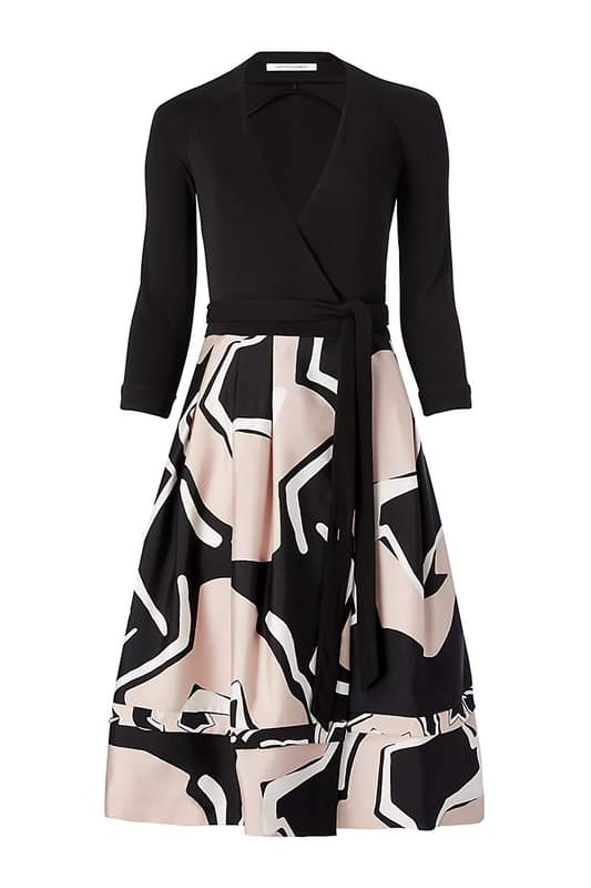 Diane Von Furstenberg New Jewel Wrap Dress