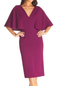 Dress The Population Louisa Butterfly Sleeve Cocktail Dress