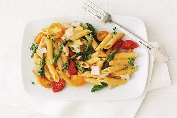 Penne with Cherry Tomatoes