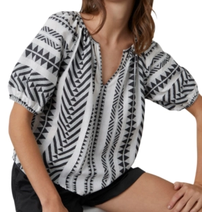 Velvet Zaria Printed Top