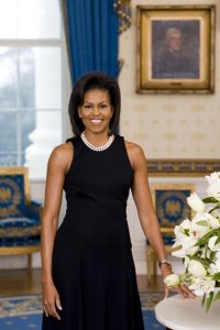 Mrs Obama Portrait