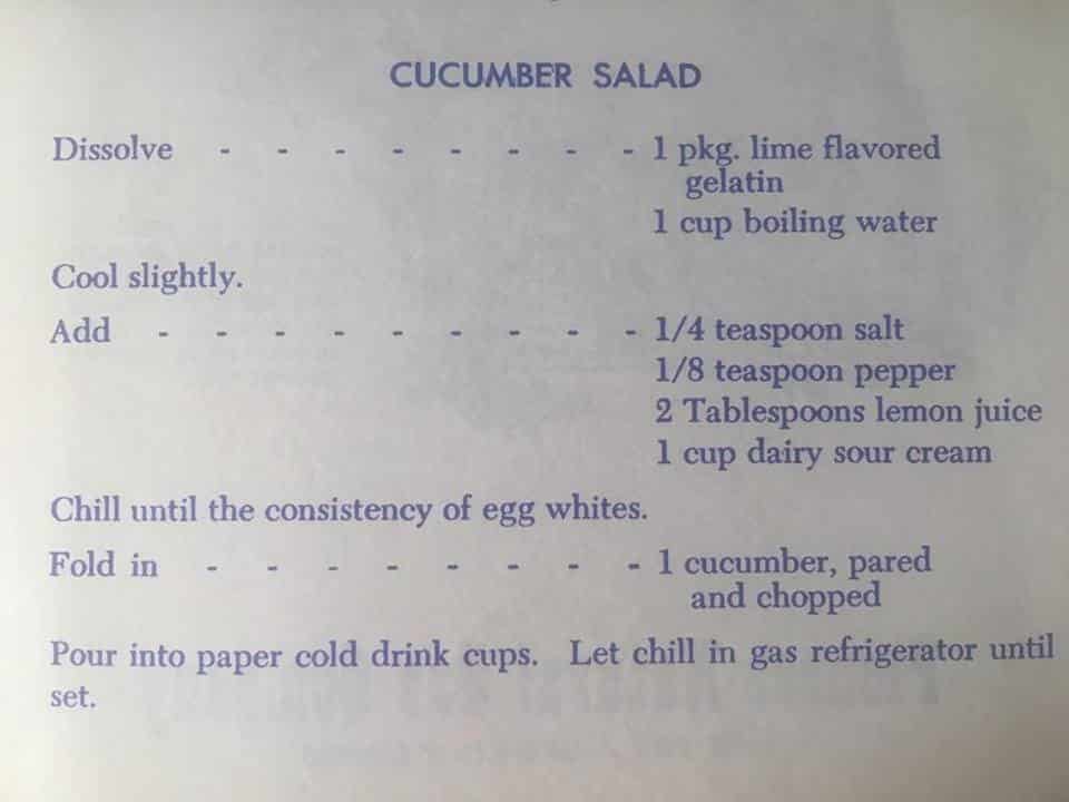 Cucumber Salad