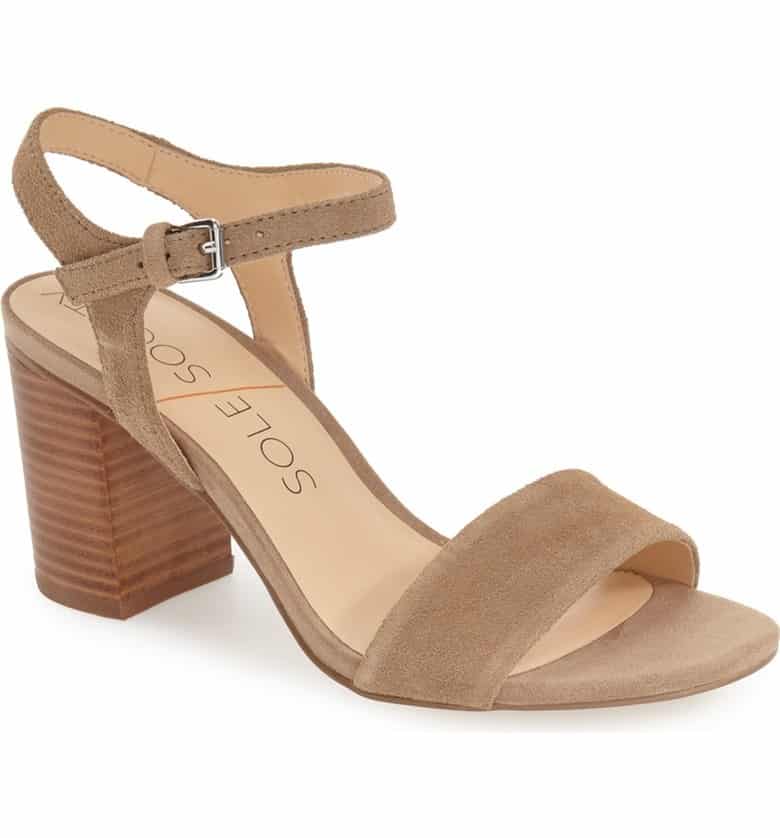 'Linny' Ankle Strap Sandal