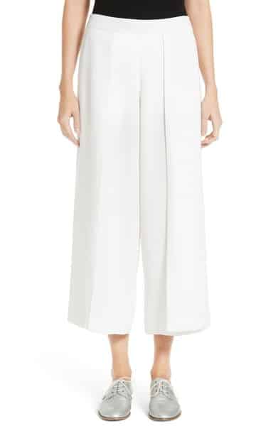 Rowe Pleat Crop Pants