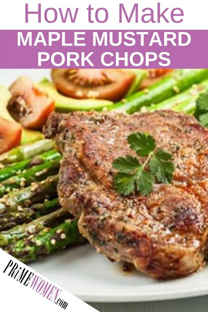 How to make MAPLE MUSTARD PORK CHOPS