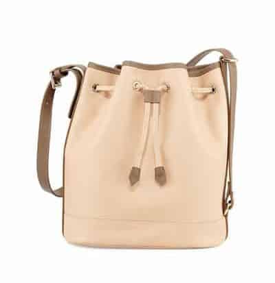 Longchamp 2.0 Large Leather Bucket Bag