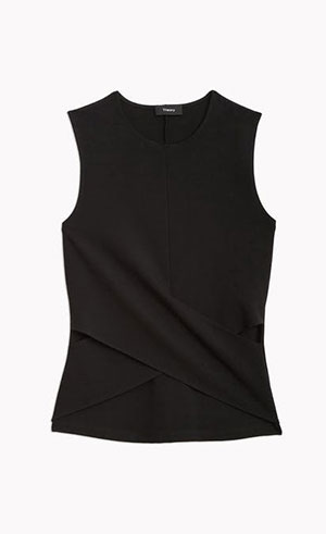 Ponte Round Neck Top