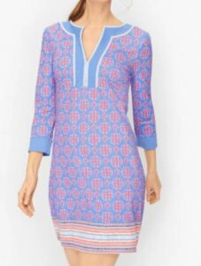 Talbots Embroidered Maldives Tunic