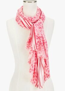 Talbots Lovely Floral Oblong Scarf