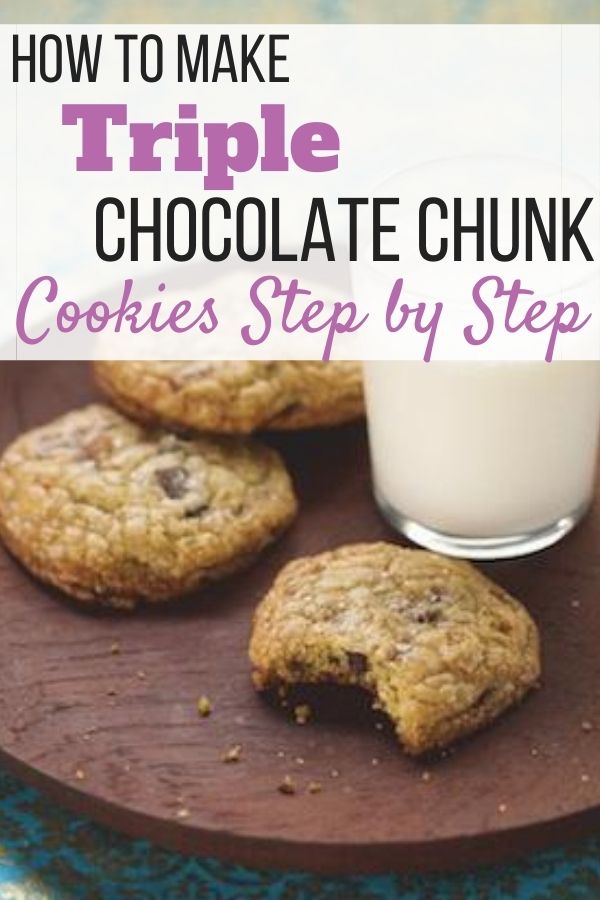 Triple Chocolate Chunk Cookie Recipe